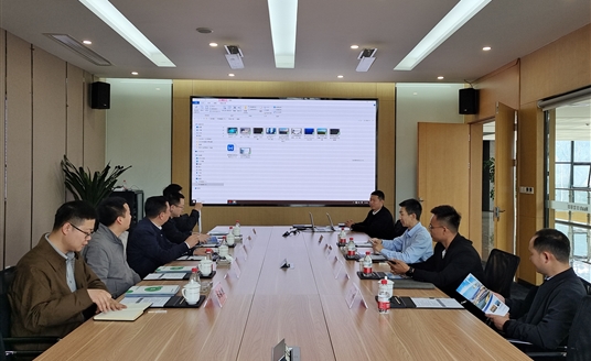 甘肅省慶陽市海綿城市建設(shè)投資開發(fā)有限公司領(lǐng)導(dǎo)一行赴華體科技考察交流